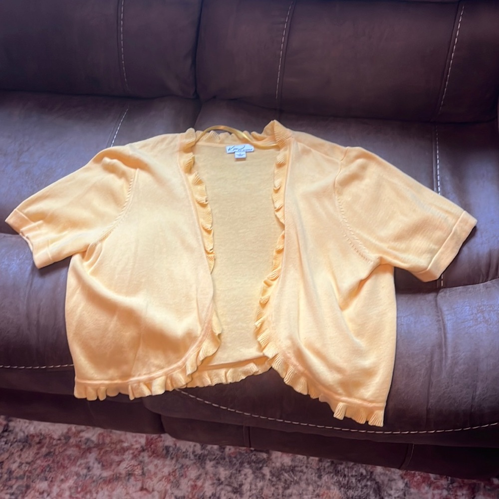 Yellow sweater
